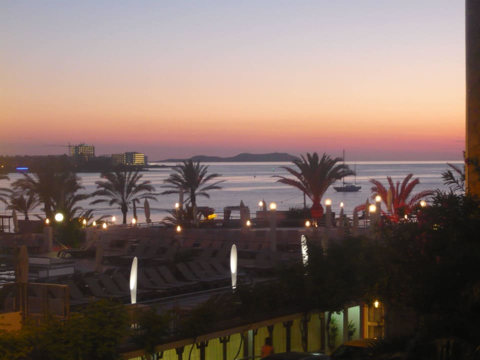 Meerblick am Abend Hotel Osiris