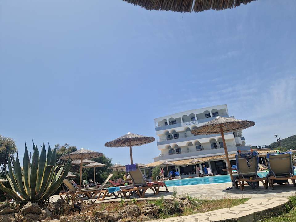 Außenansicht Hotel Albatros