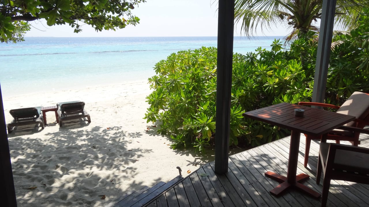 Unser Bungalow mit traumhaften Meerblick Komandoo Island Resort & Spa - Adults only