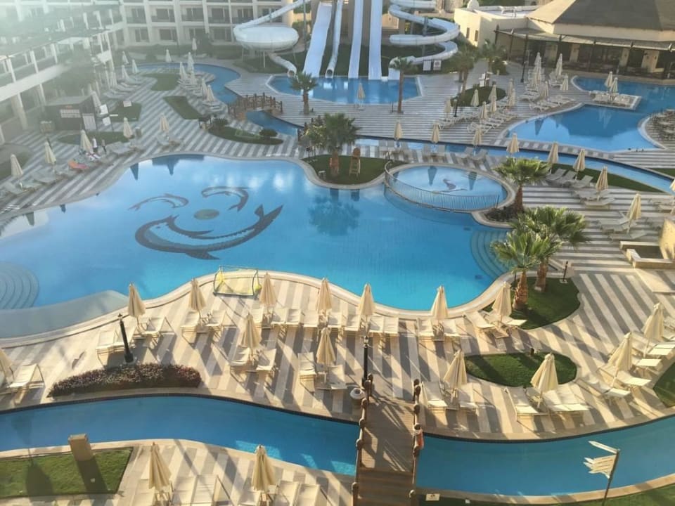 Ausblick vom Zimmer Steigenberger Aqua Magic