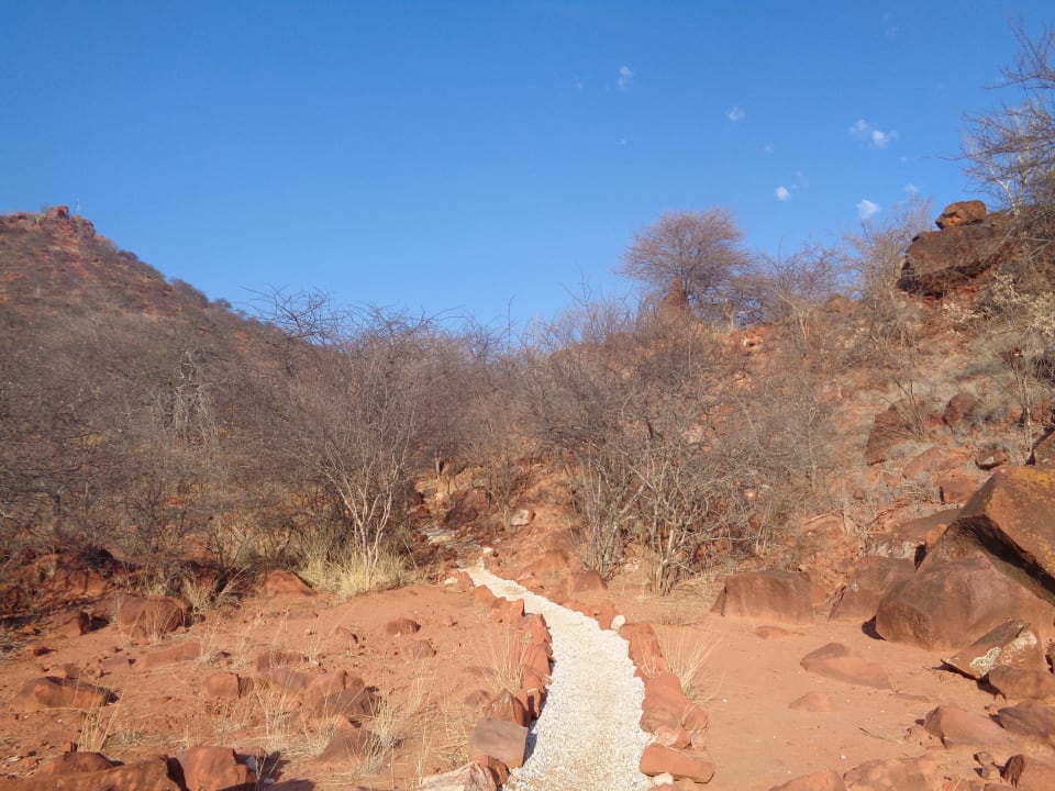 Gartenanlage Waterberg Plateau Campsite