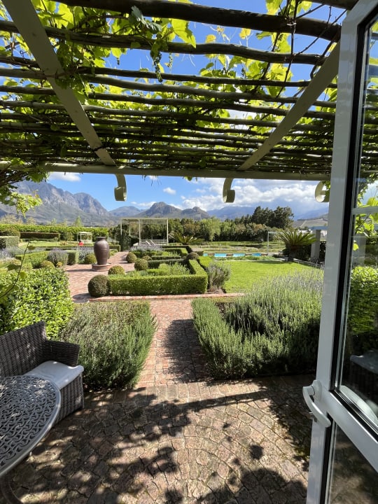 Gartenanlage Hotel La Cabriere Country House