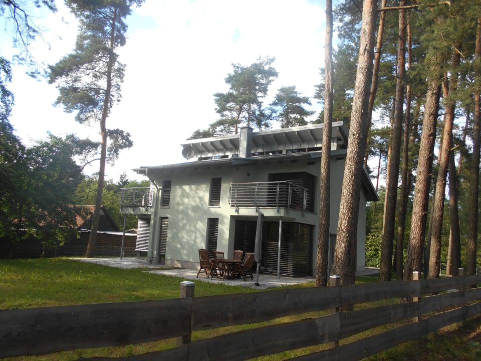 Terrasse Ferienhaus Waldsiedlung 14