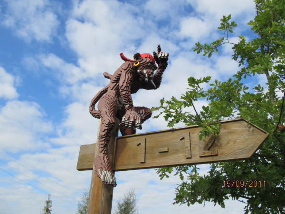 Wegweiser LEGOLAND Feriendorf