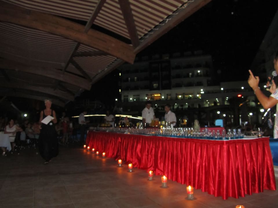 Cocktailabend am Pool Adalya Ocean Deluxe