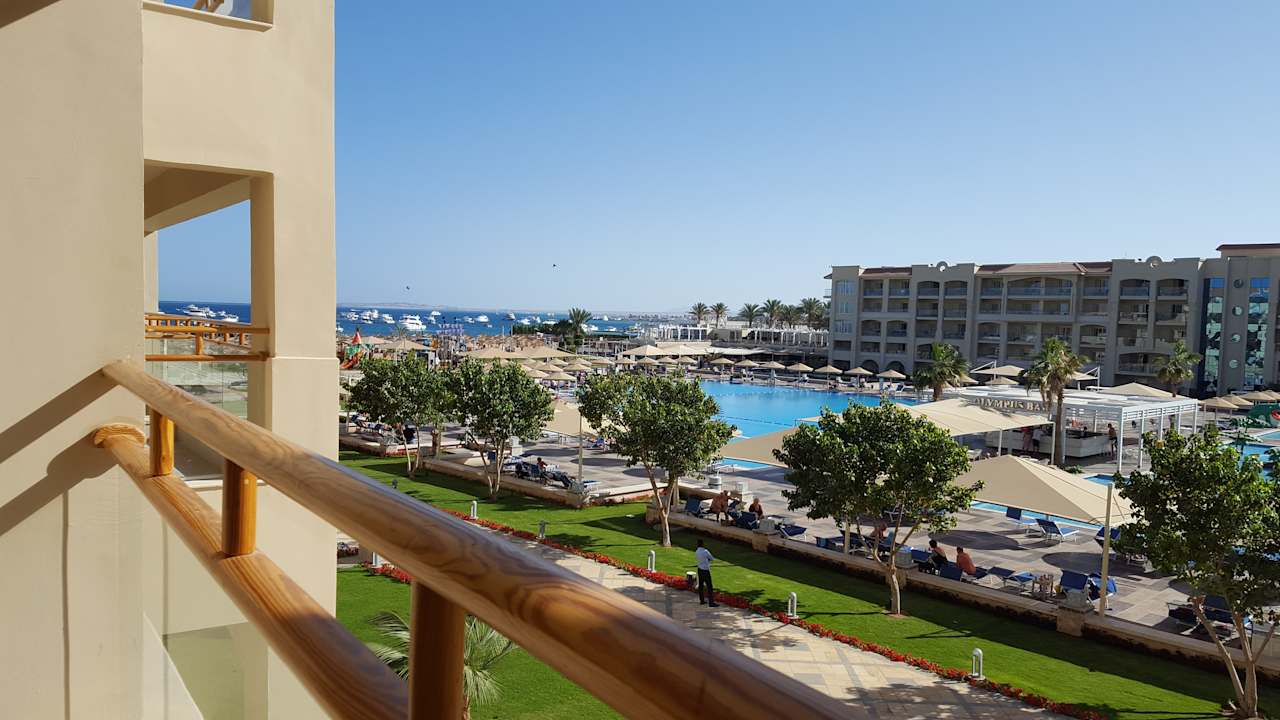Ausblick Pickalbatros White Beach Resort - Hurghada