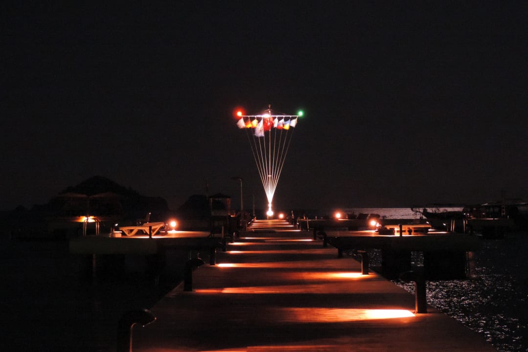 Steg bei Nacht Club Tuana Fethiye