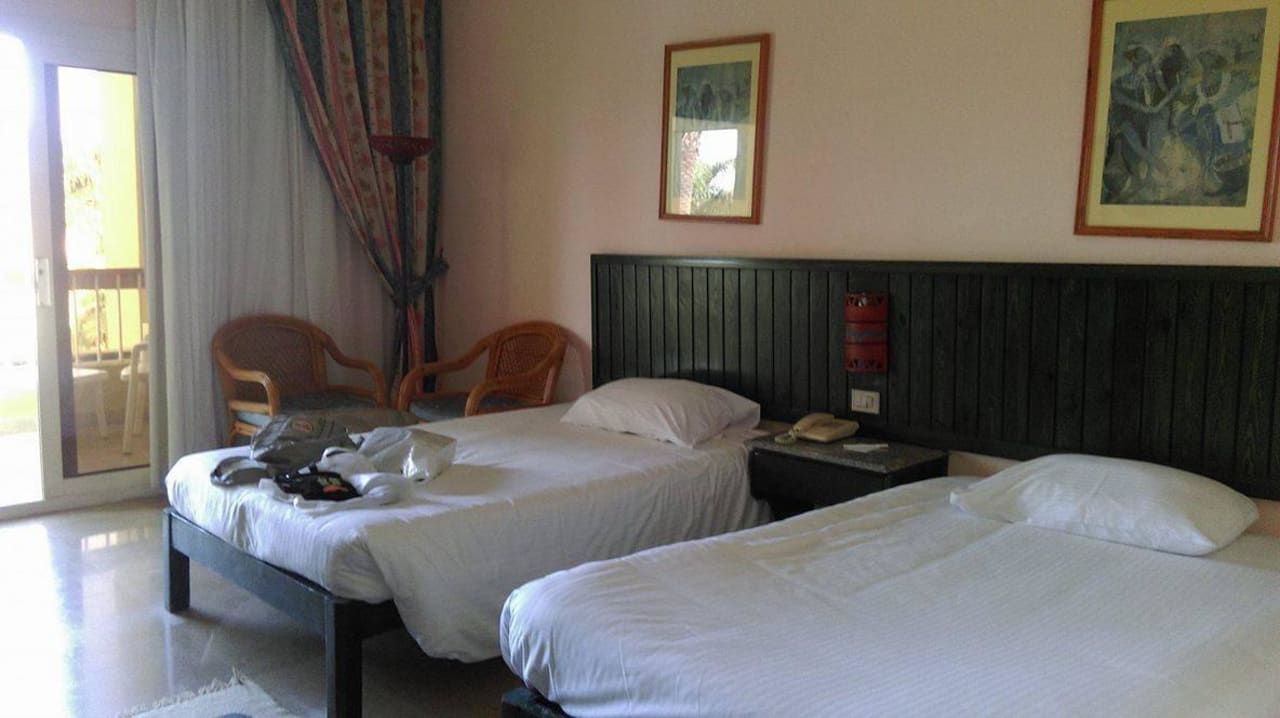 Zimmer 201 im Haupthaus Palm Beach Resort