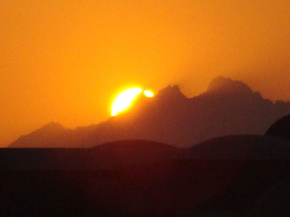 Sonnenuntergang Jaz Makadi Oasis Resort
