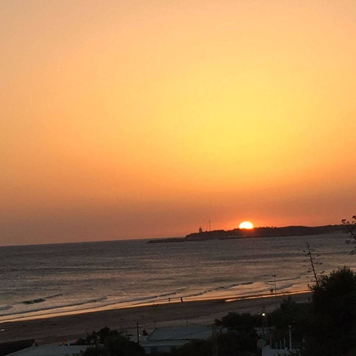 Sonnenuntergang Fuerte Costa Luz (Fuerte Conil-Resort)