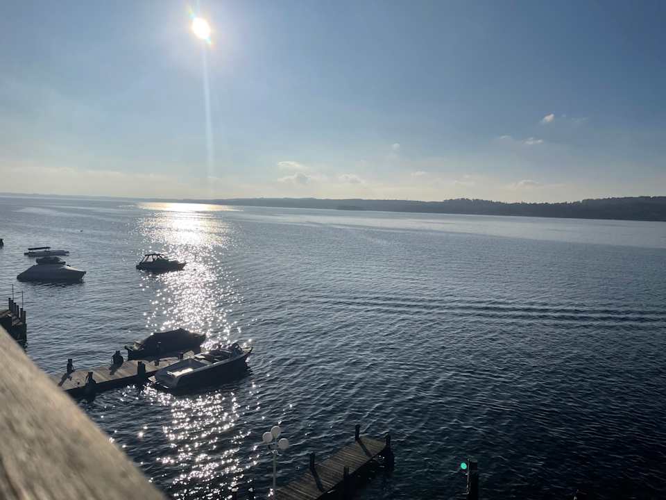 Ausblick Seehotel Leoni