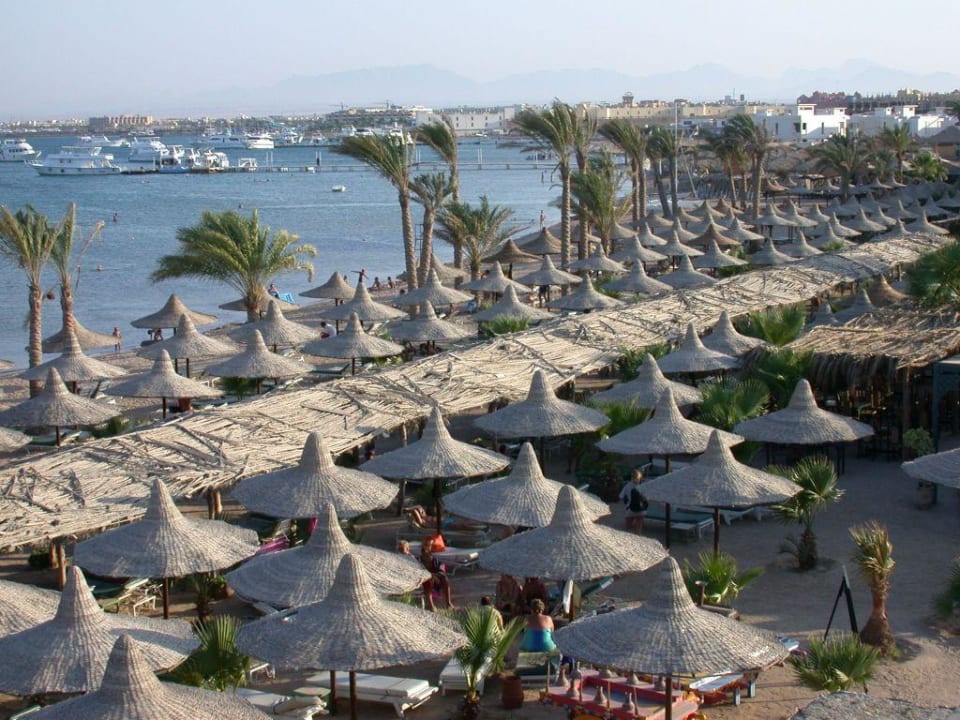 Sonnenschutz von oben Giftun Azur Resort