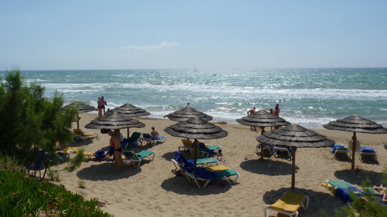Sehr gepflegter Strandbereich! ROBINSON KYLLINI BEACH