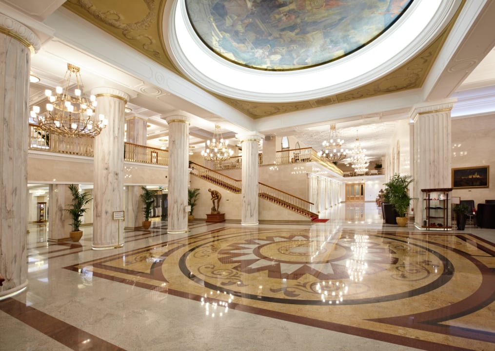 Lobby at Radisson Royal Hotel, Moscow Radisson Collection Hotel Moscow
