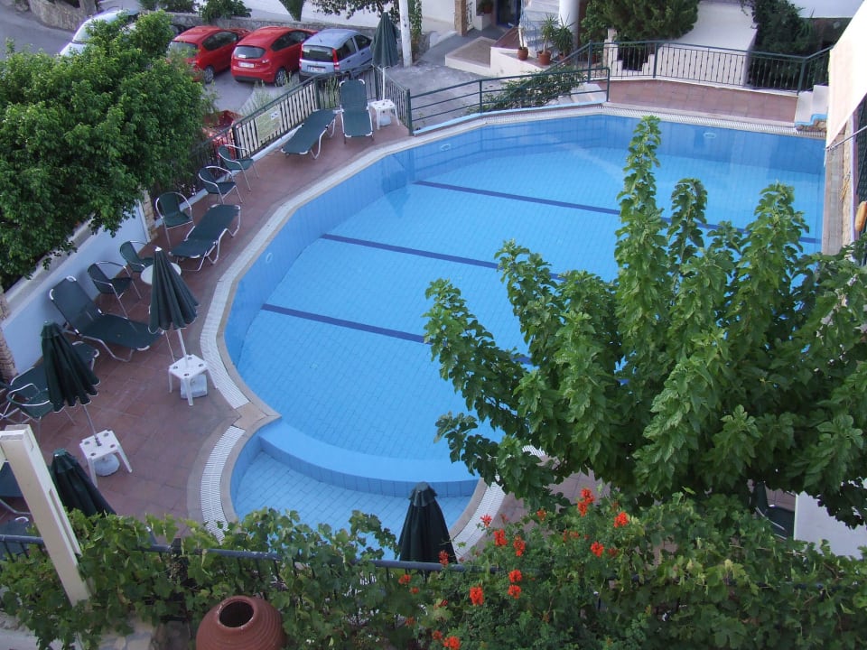 Vom Balkon aus Ariadne Apartments