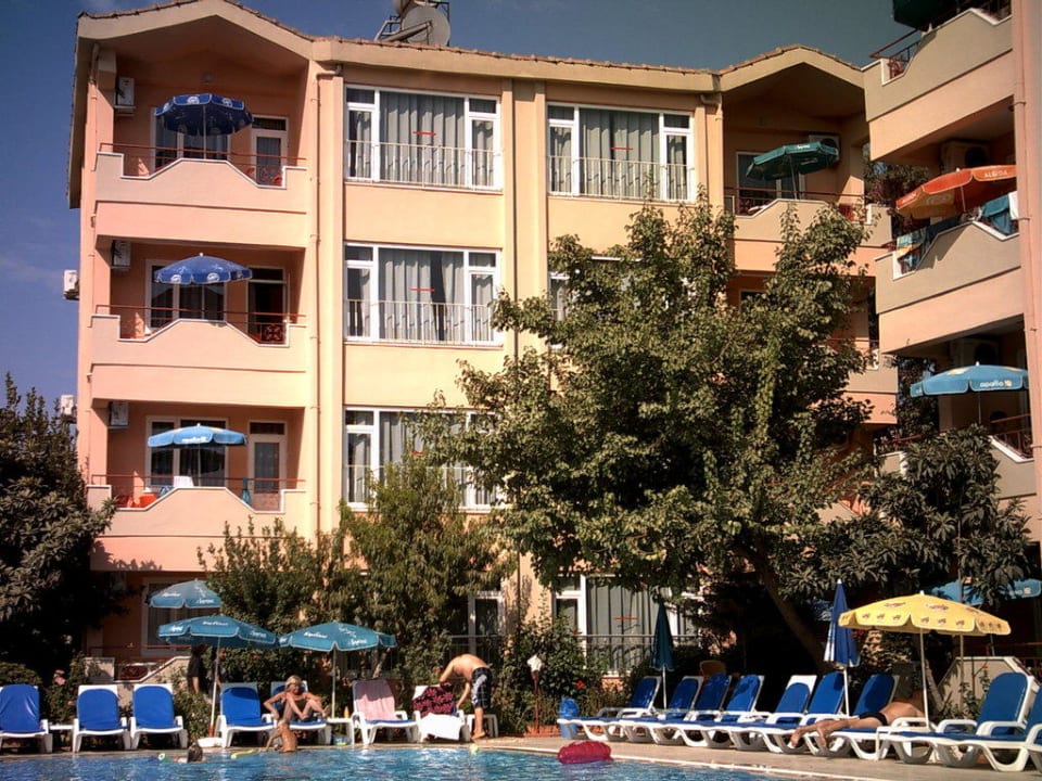 Blick vom Pool New Garden Hotel Side