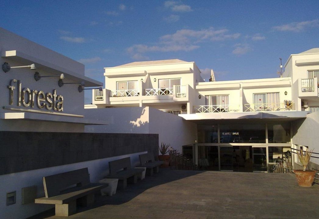 Eingang, 3 Sterne Aparthotel Floresta, Lanzarote Hotel Floresta