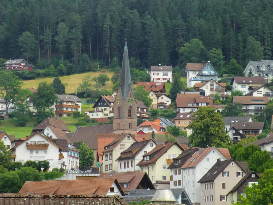 Blick vom Hotel auf Baiersbronn Panoramahotel Berghof