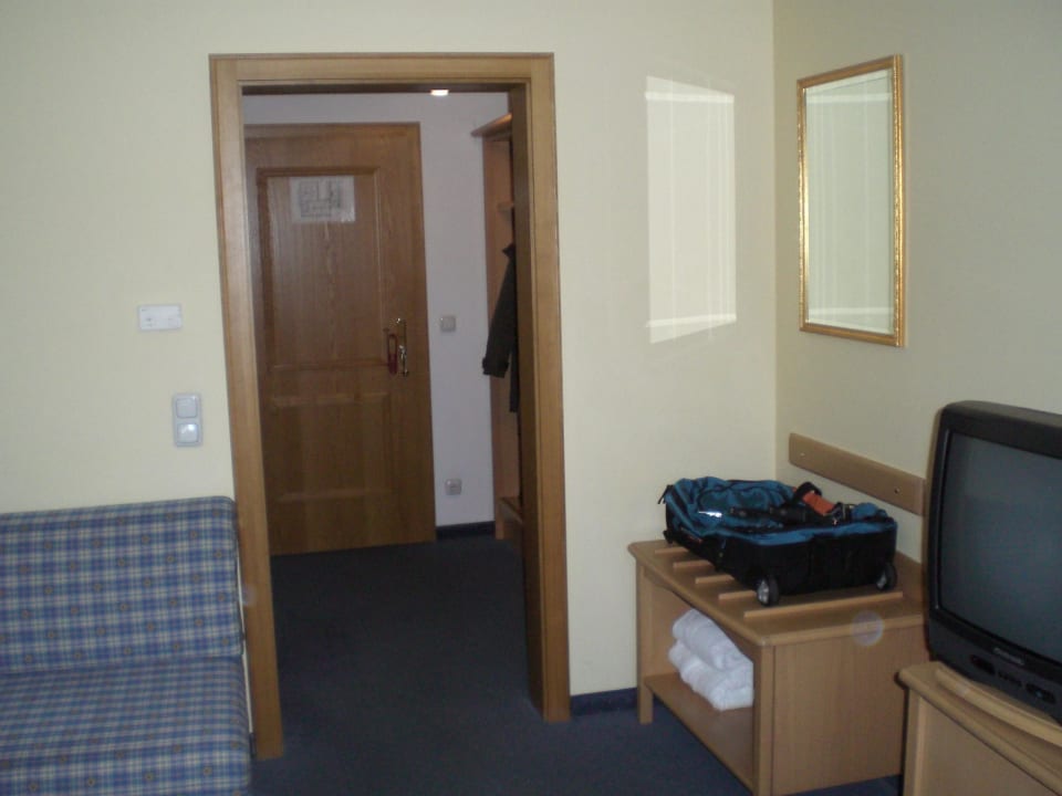 Blick auf den Eingangsbereich Hotel Michl-Wirt