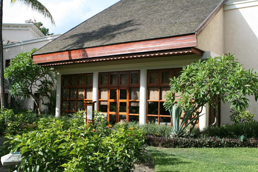 Spa-Gebäude Hilton Mauritius Resort & Spa