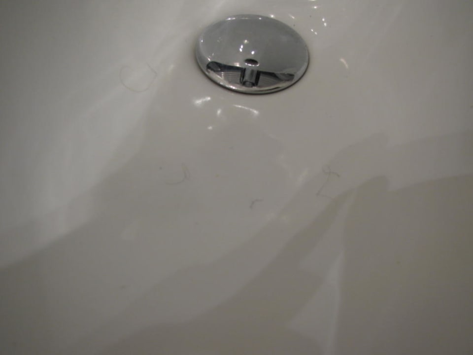 Dreck und Haare im Bidet Hotel Ai Mori D'Oriente