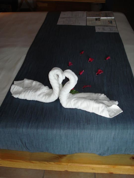 Handtuch-Dekoration Veranda Pointe aux Biches Hotel