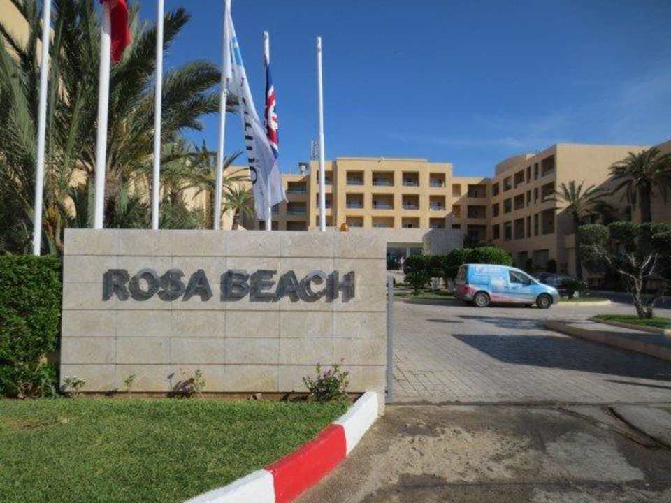 Eingang Hotel Rosa Beach