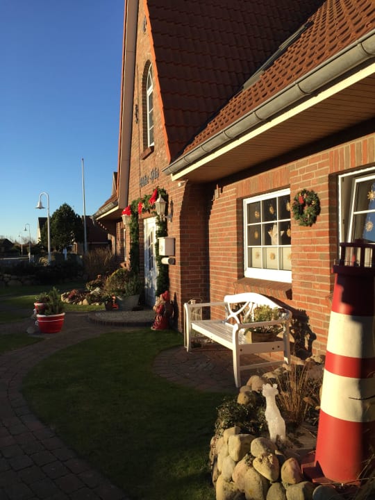 Das Haus von außen Ferienwohnungen Biike Hüs