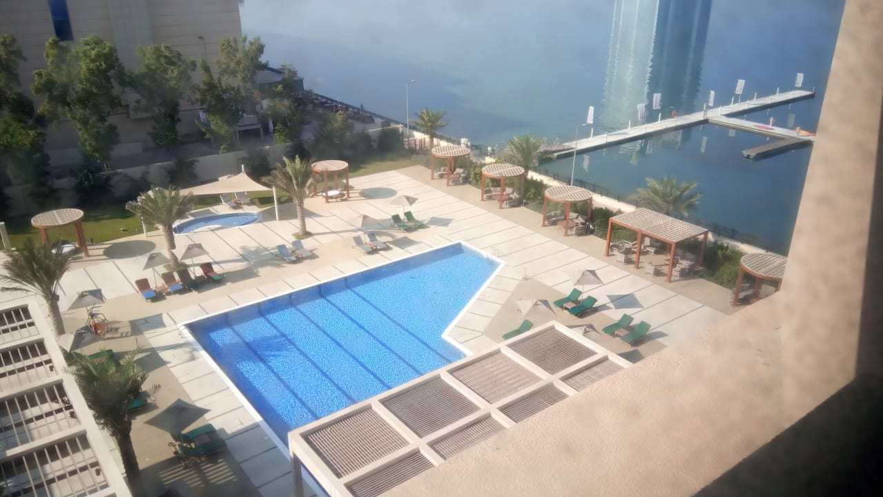 Ausblick Hilton Garden Inn Ras Al Khaimah