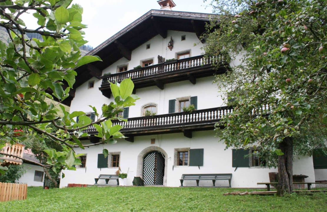 Haus von vorne Biobauernhof Walchengut