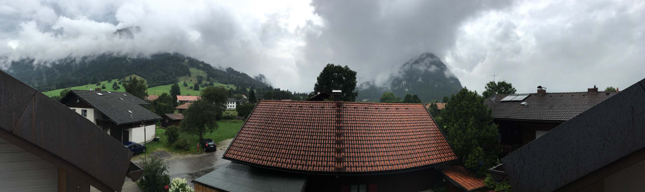 Ausblick vom Balkon Hotel Kalkbrennerhof