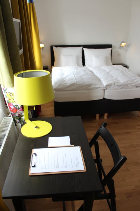 Blick in ein Zimmer Hotel Garni Charlottenhof