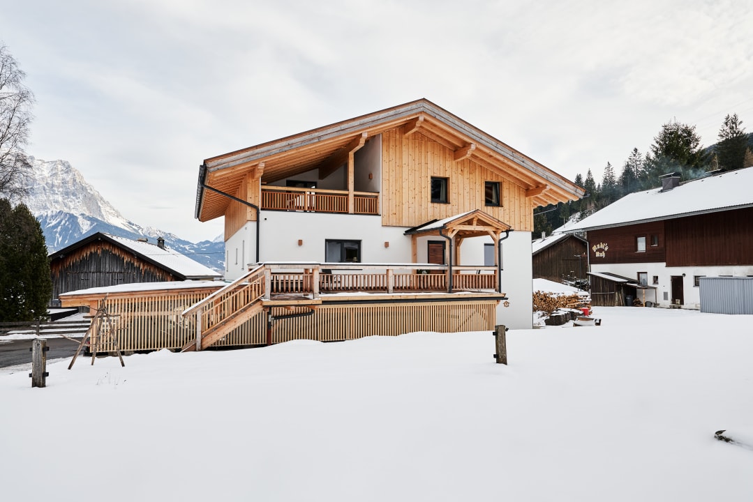 Außenansicht Alpenlandhaus Alte Schule