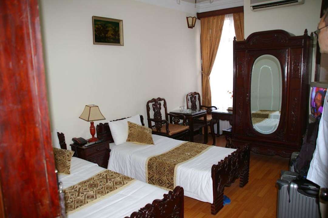 Blick ins Zimmer Hotel Asia