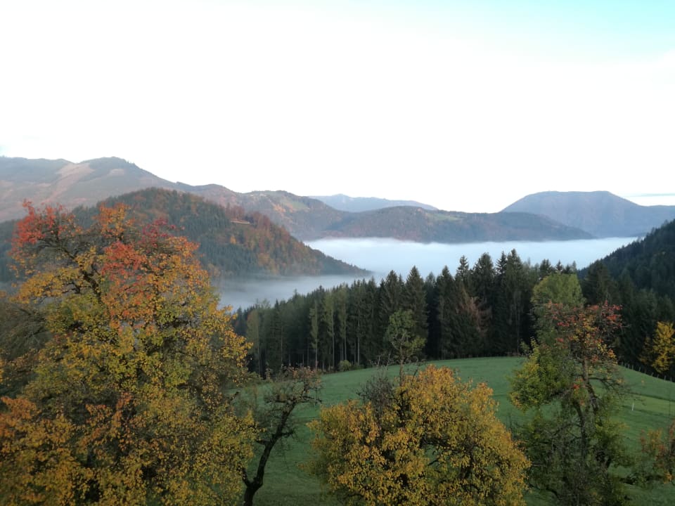 Ausblick Bergbauernhof Klein Schöntal