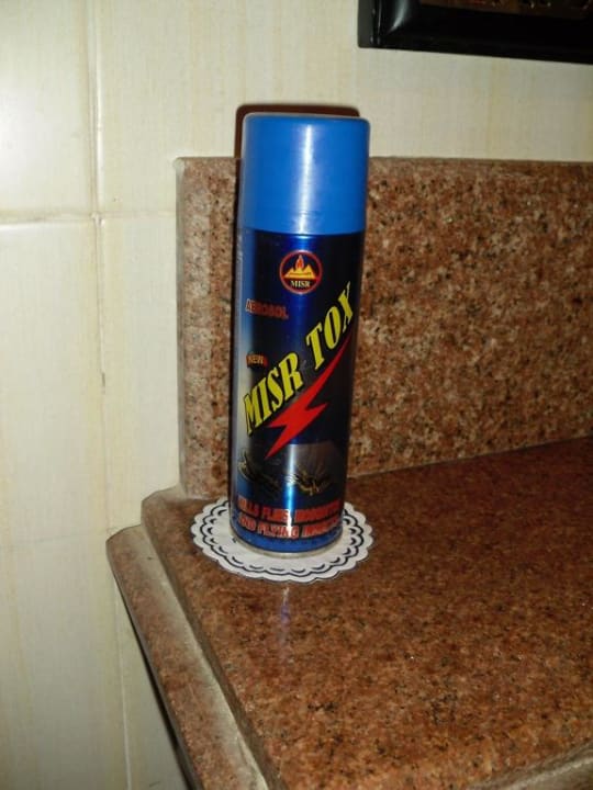 Insektengift als Ausstattung auf dem Zimmer Pickalbatros Palace Resort