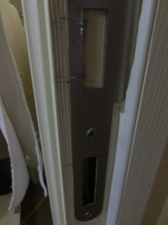 Badezimmertür, konnte nicht geschlossen werden! Club Resort Atlantis