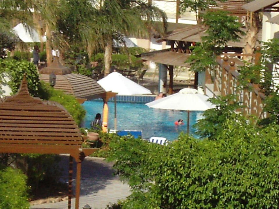 Balkon Aussicht Richtung Pool Concorde El Salam Hotel Sharm el Sheikh by Royal Tulip