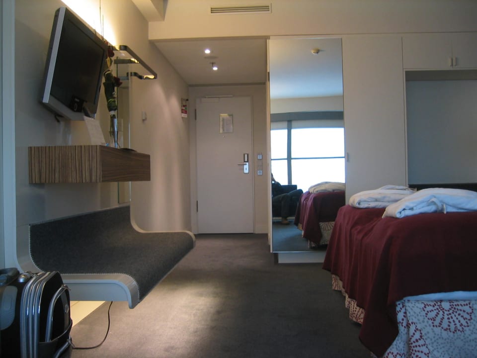 Blick zum Ausgang Radisson Blu Hotel Frankfurt