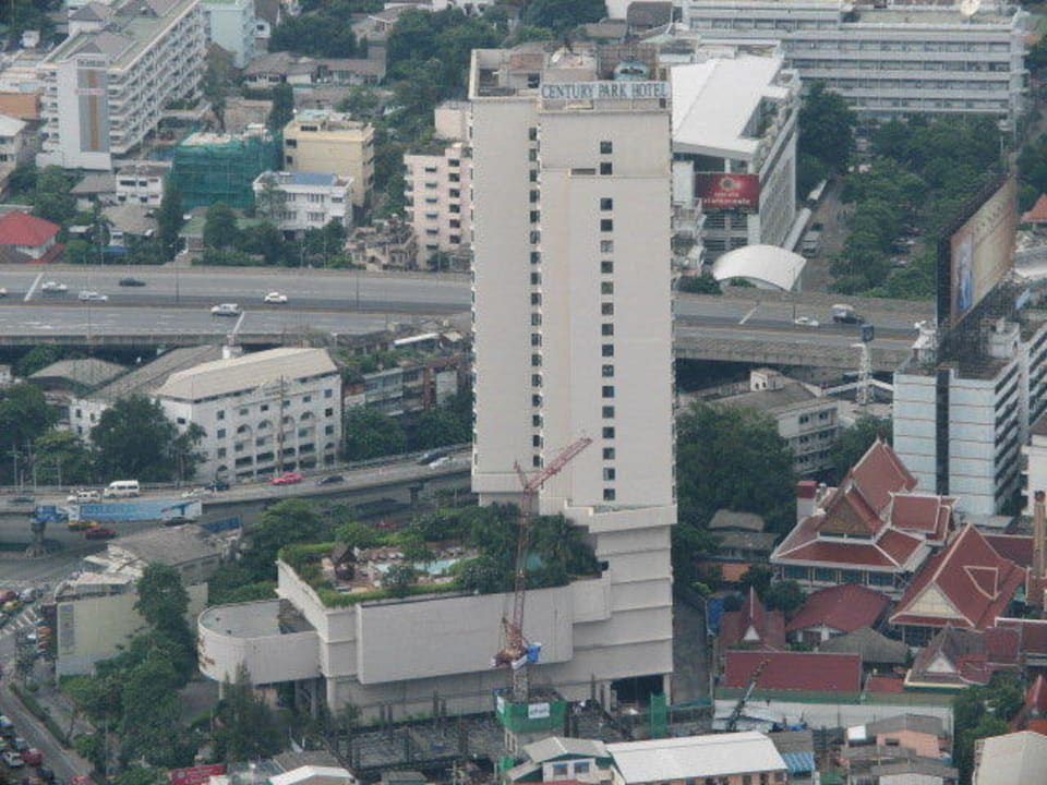 Hotelgebäude. Hotel Century Park
