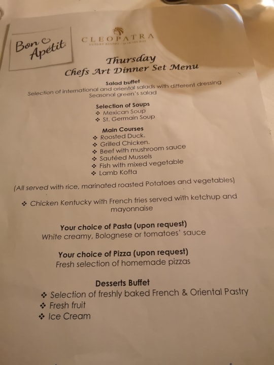 Gastro Cleopatra Luxury Resort Makadi Bay