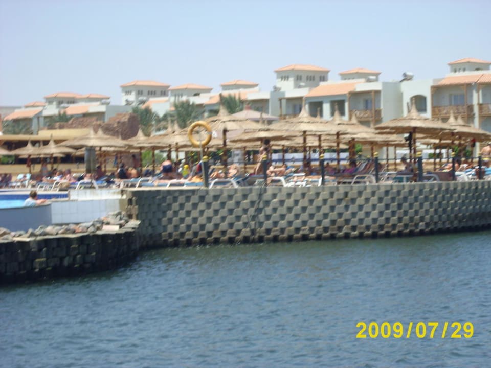 Pool in der Meerwasserlagune Pickalbatros Dana Beach Resort - Hurghada