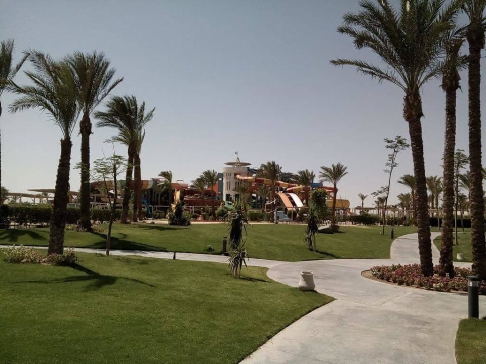 Gartenalage Blick Wasserpark Jaz Aquaviva