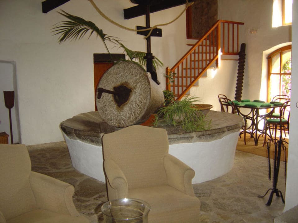 Überbleibsel der Ölmühle Finca Hotel Son Palou Orient