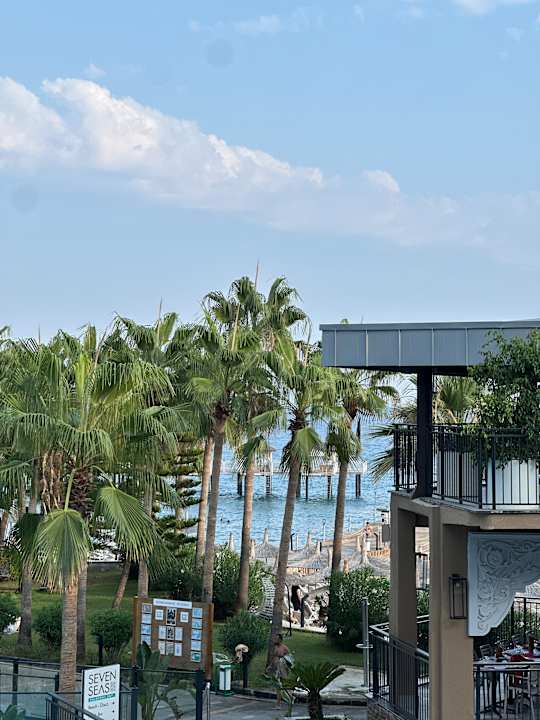 Ausblick Seven Seas Palmeras Bay Alanya