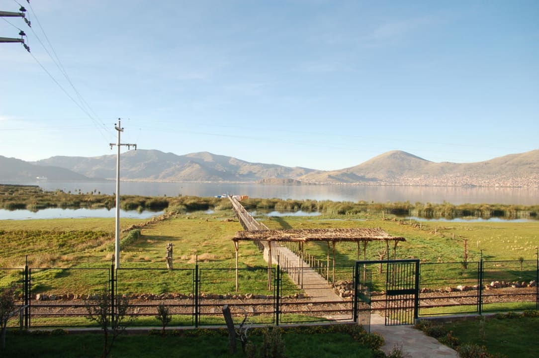 Zugang zum Bootsanleger Hotel Casa Andina Private Collection Puno