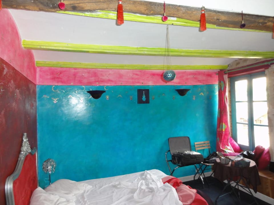Indisches Zimmer Hostellerie Le Potin Gourmand