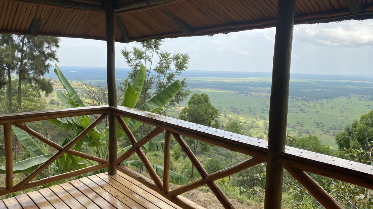 Ausblick Twin Lakes Safari Lodge