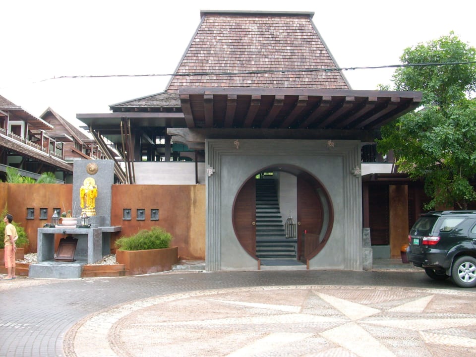 Hoteleingang Hotel Mai Samui Beach Resort & Spa