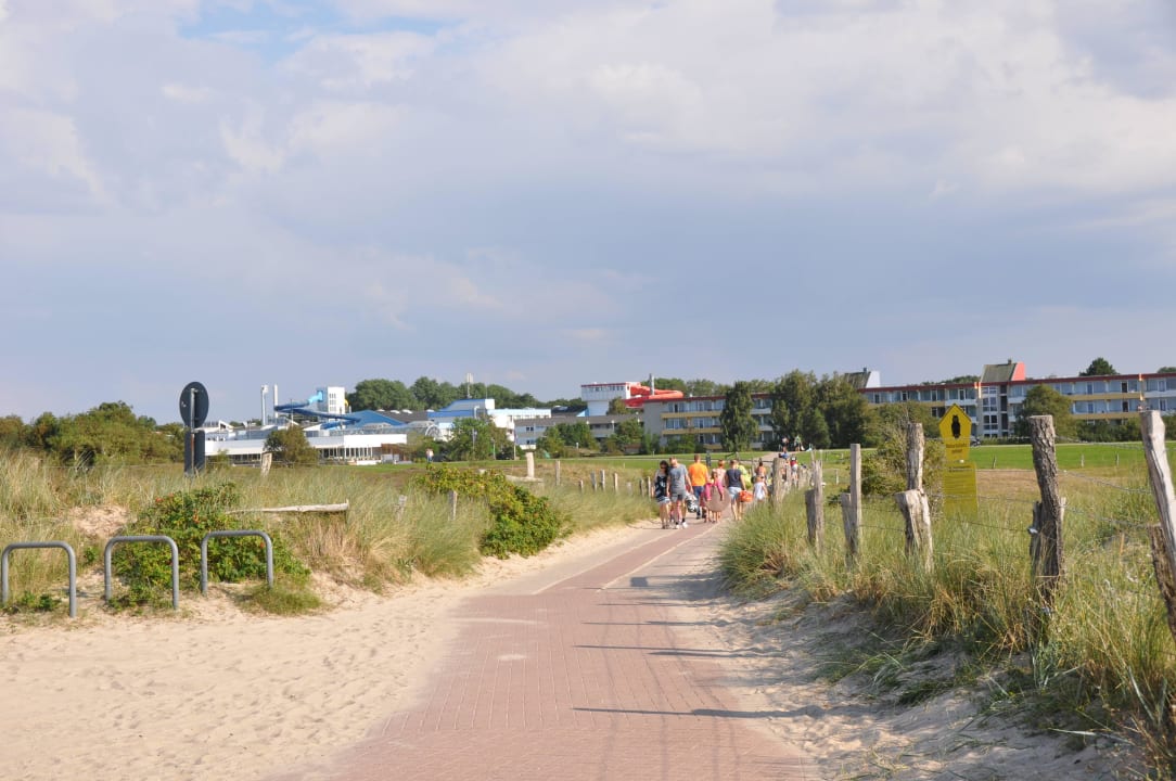 Blick auf die Anlage Ferienwohnungen Ferienpark Weissenhäuser Strand